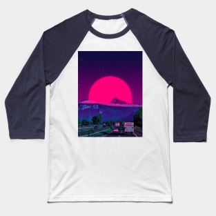 Neon Worlds IV Baseball T-Shirt